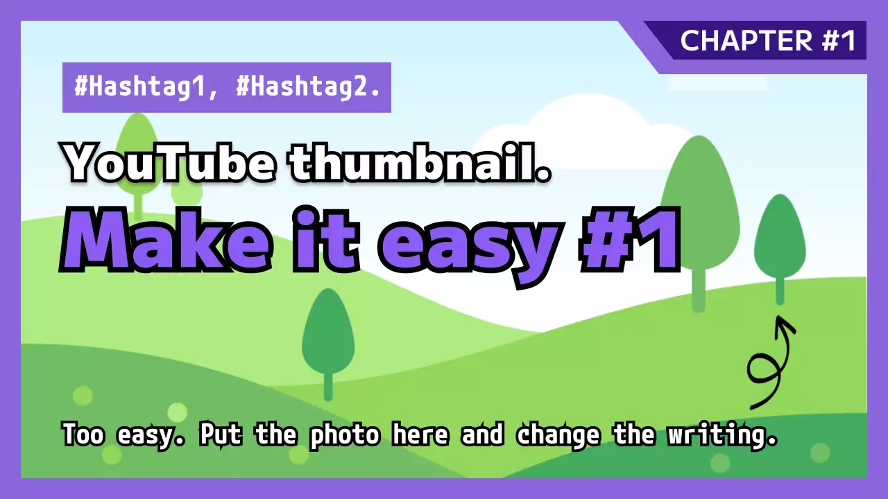 Creating YouTube thumbnails made easy