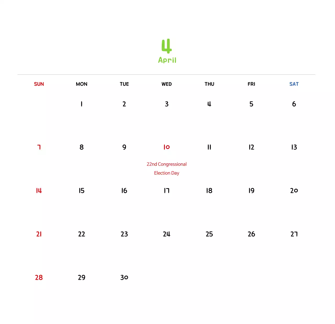 Lịch năm mới với hình ảnh minh họa dễ thương