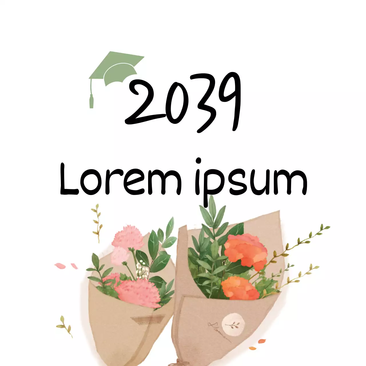 Congratulazioni per il vostro diploma.