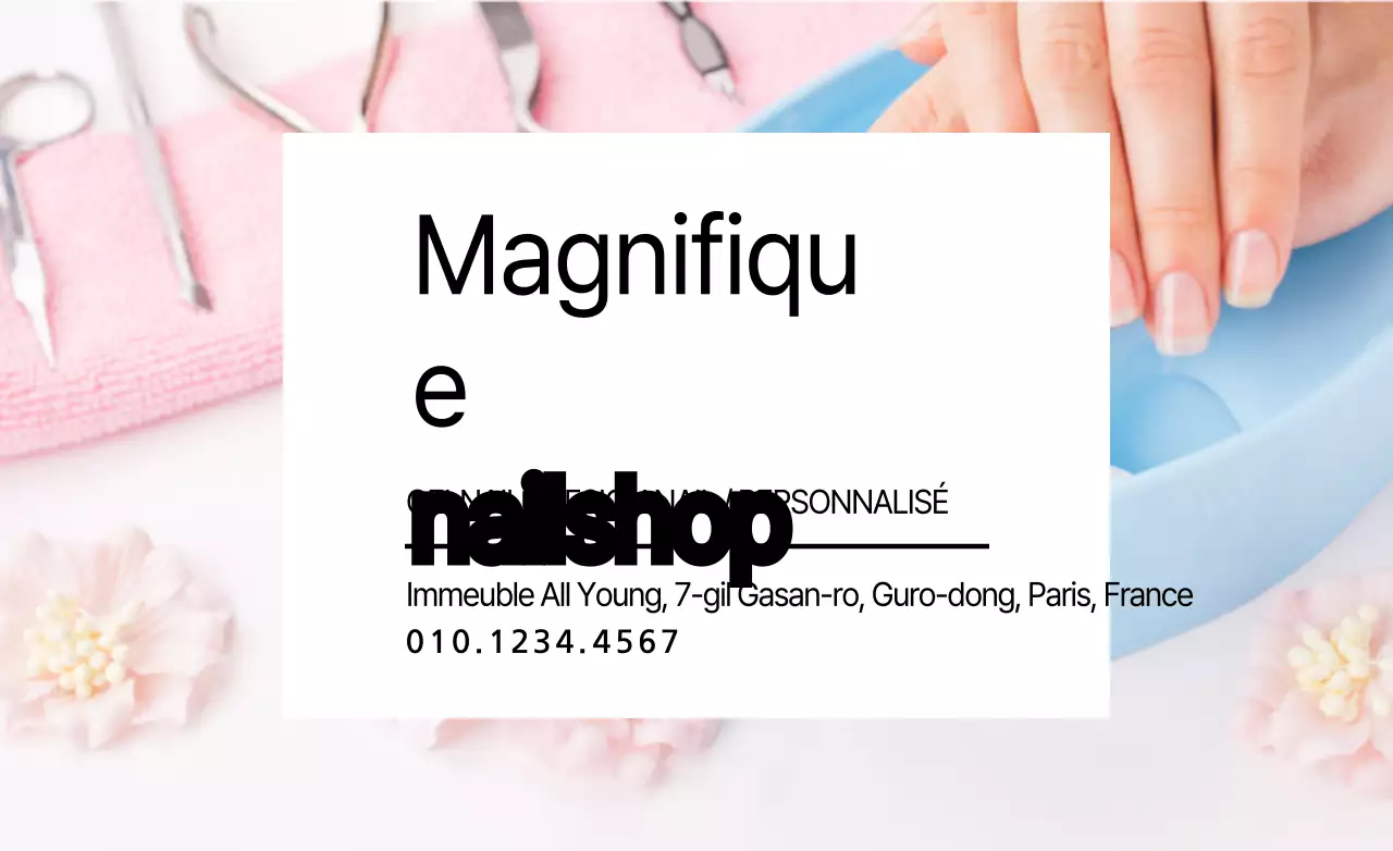 Magasin d'ongles