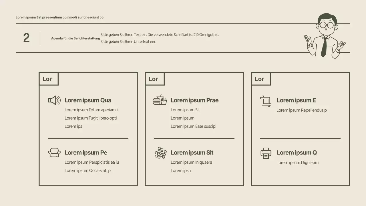 Eine reguläre Studentenratssitzung in Khaki und einem sauberen Look