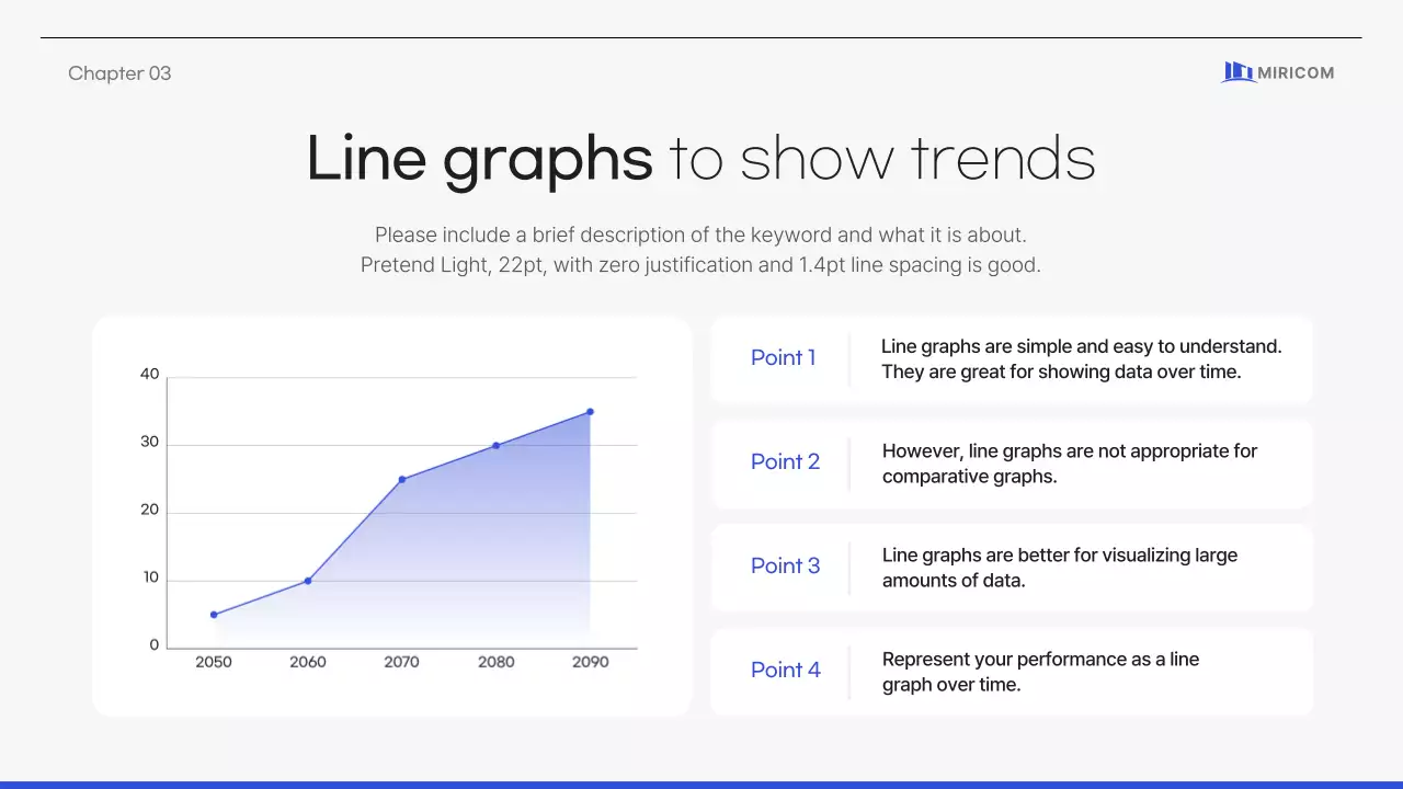 Simple, clean corporate proposal in blue gray
