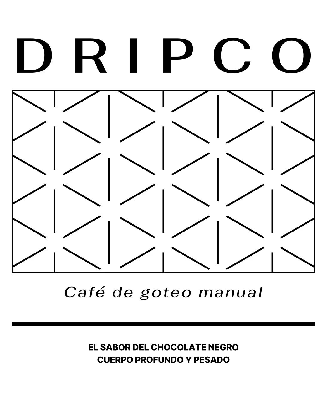 Diseño con un patrón de líneas negras