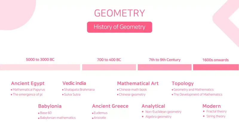 Pink Minimal Geometry Guide Infographic