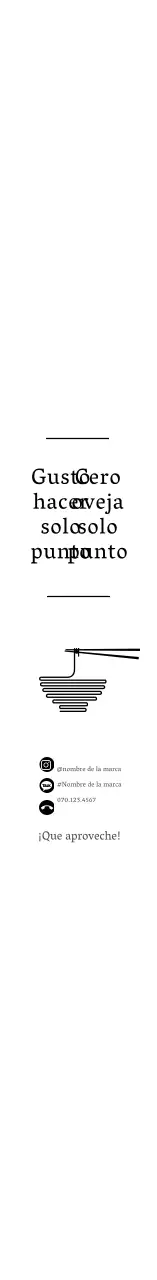 Fiambrera blanca con iconos sencillos