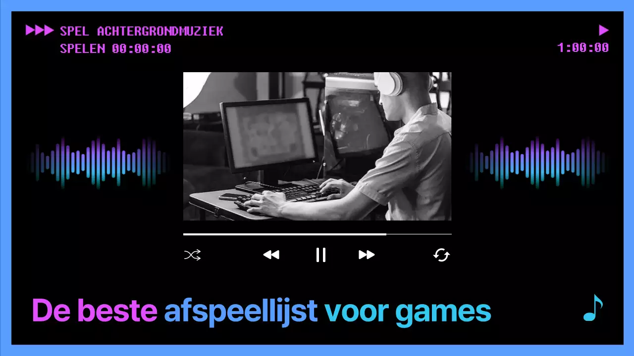 Liedjes om naar te luisteren tijdens het gamen in felle neonkleuren: De VGM Playlist