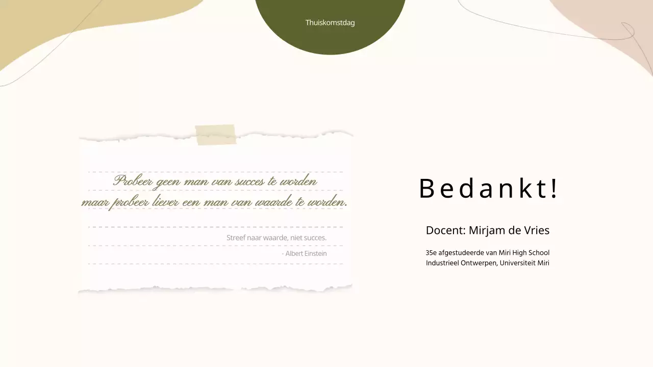 Een speciale lezing over pastel, gebogen patronen in carrièrepaden