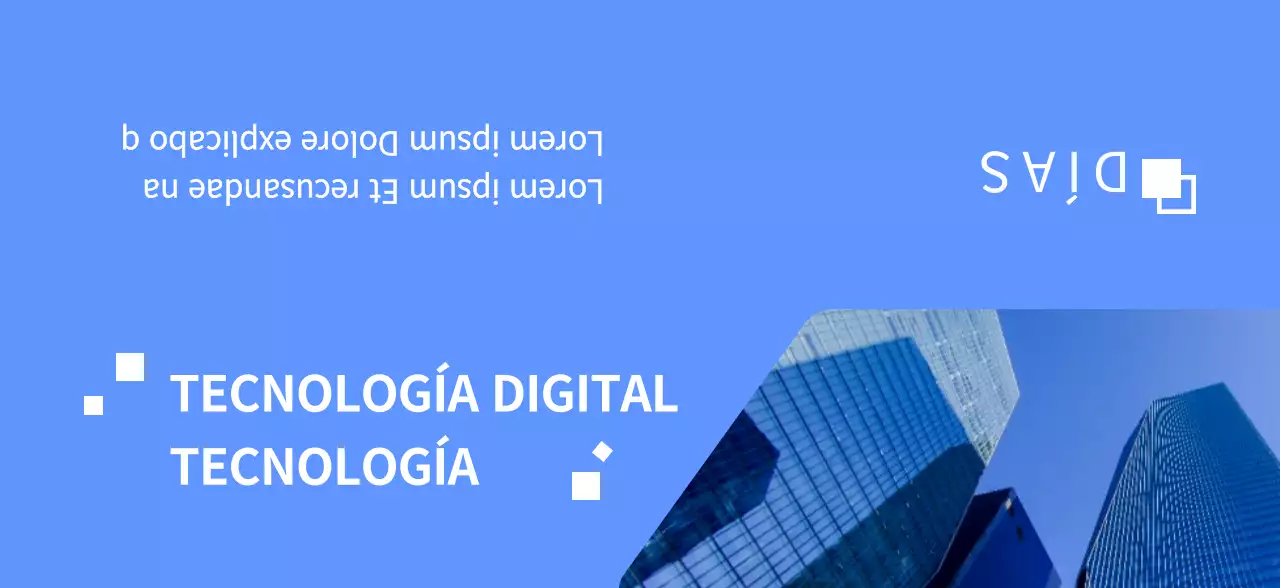 Concepto corporativo global en azul