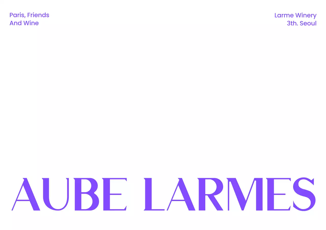 Design elegant stationery to promote your brand in a blue-violet hue