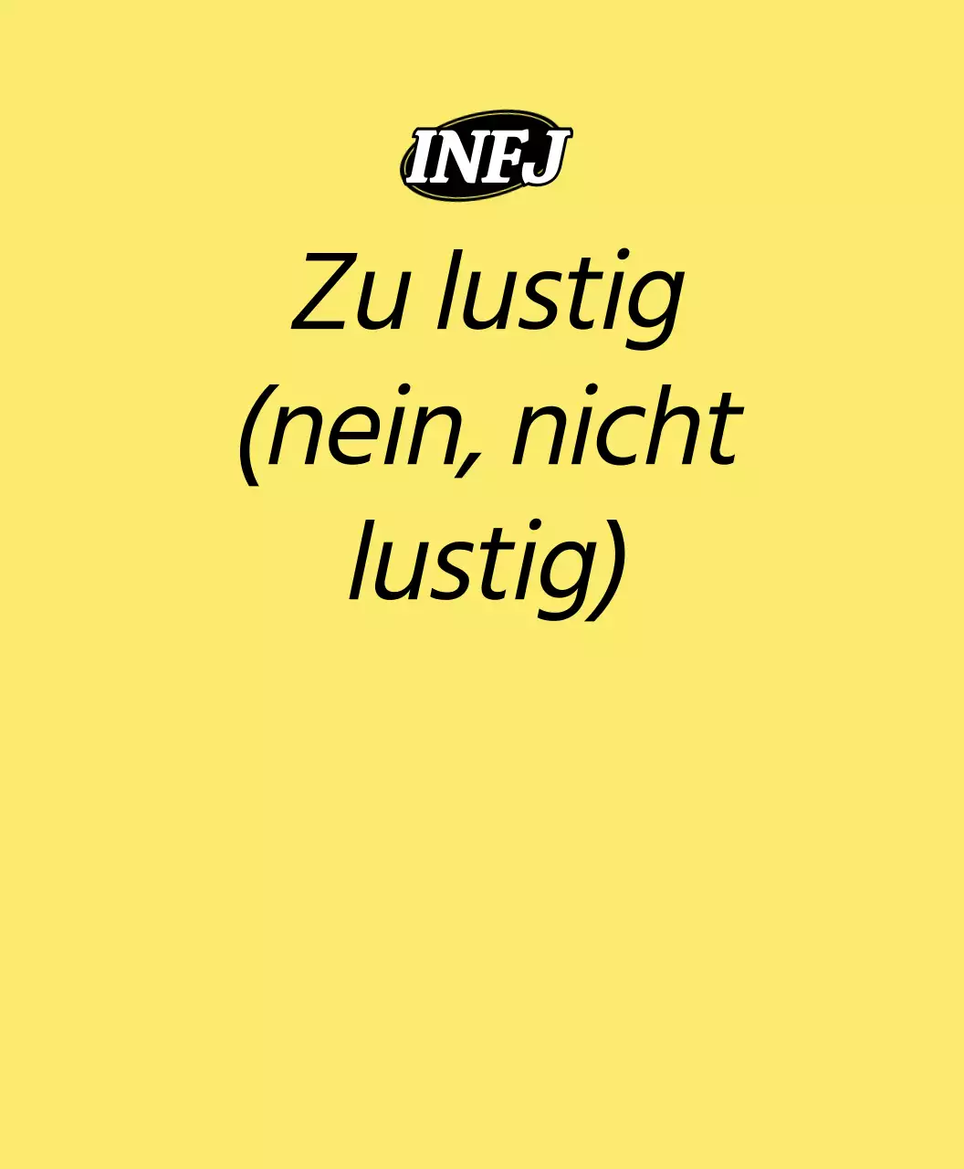 MBTI-Persönlichkeitsausdrücke in verschiedenen Farben