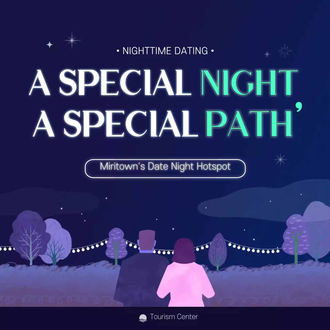 Blue Elegant Date Guide Instagram Carousel