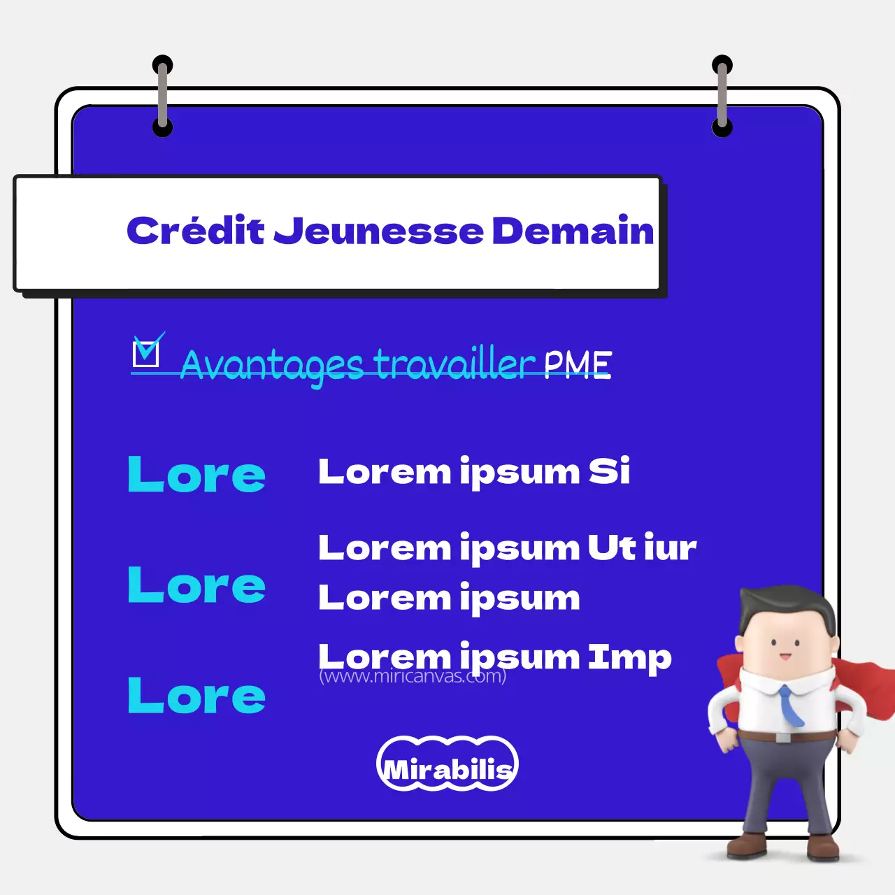 Avantages pour l'emploi des jeunes