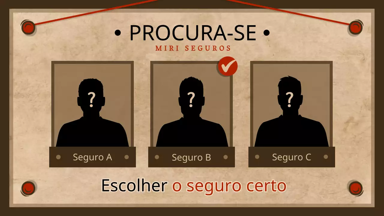 Como escolher um agente de seguros castanho e vermelho