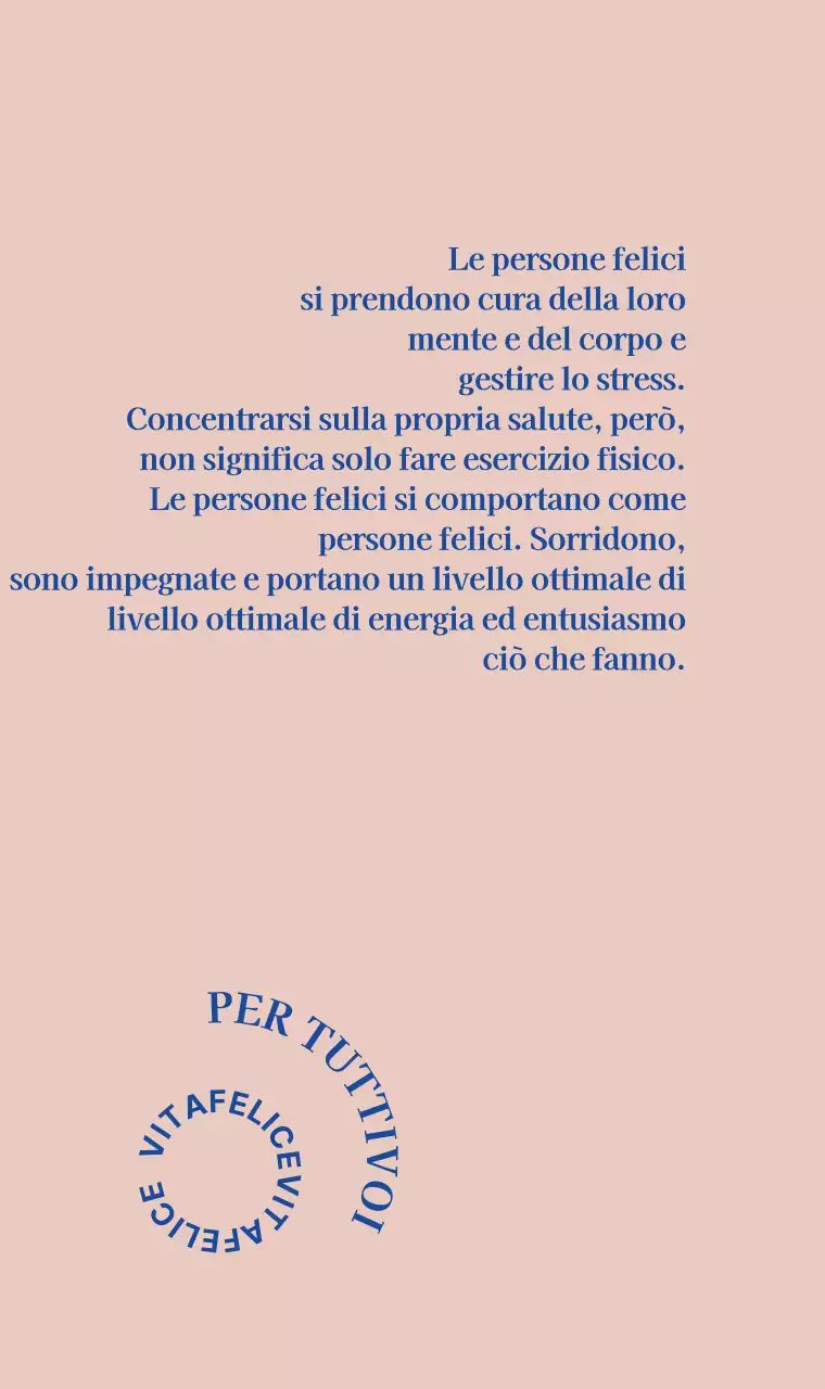 Tipografia blu navy con schemi di colori e forme emozionali