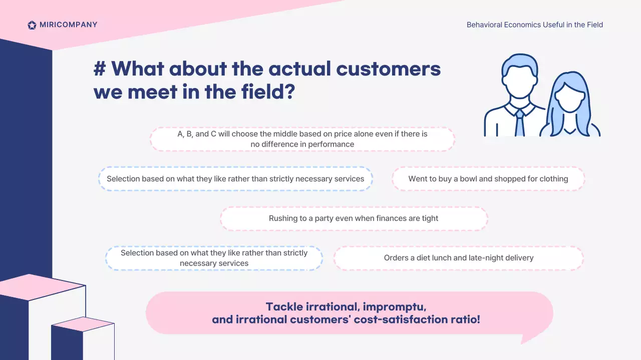 Kinh tế học hành vi hữu ích trong lĩnh vực thuyết trình đào tạo nhân viên bán hàng màu hồng và hải quân 