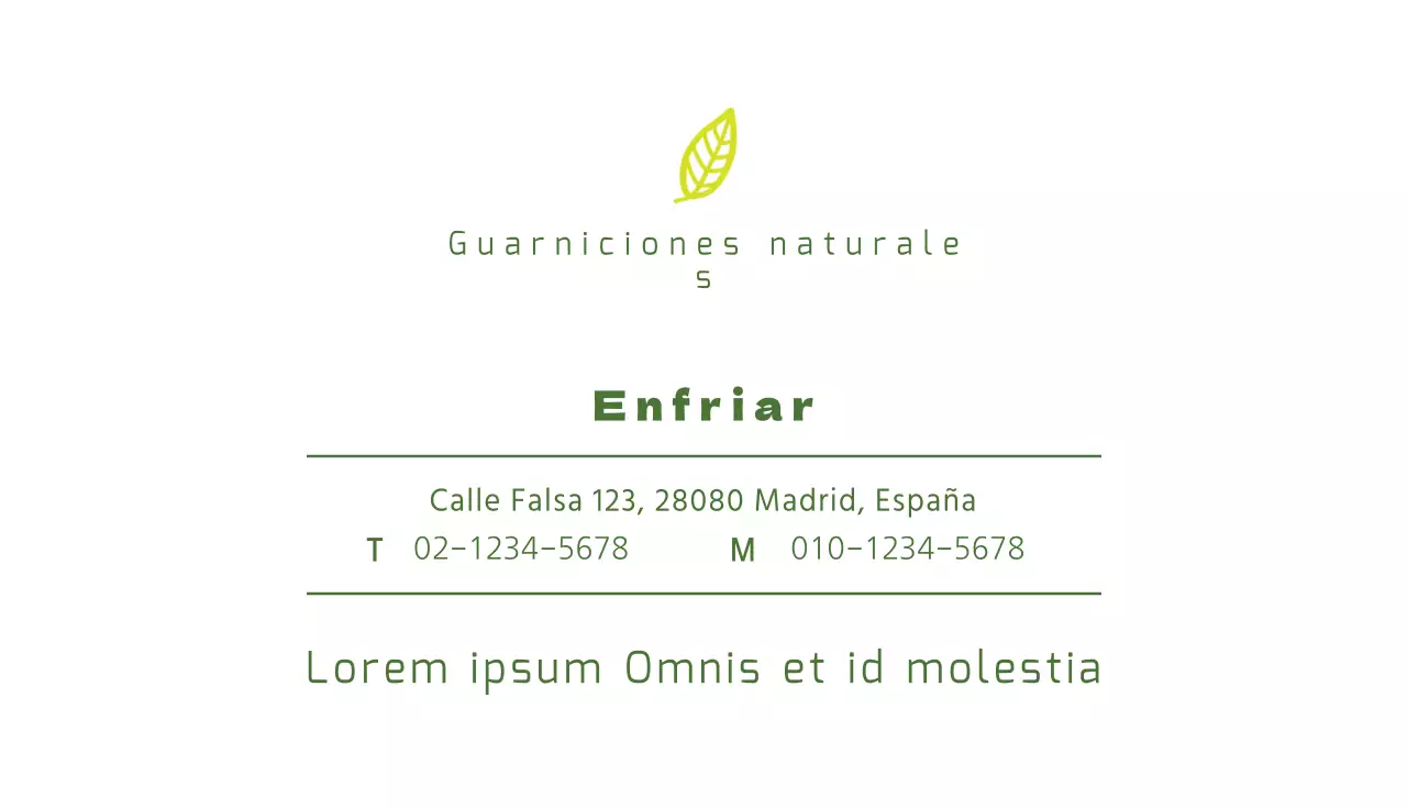 Guarniciones naturales
