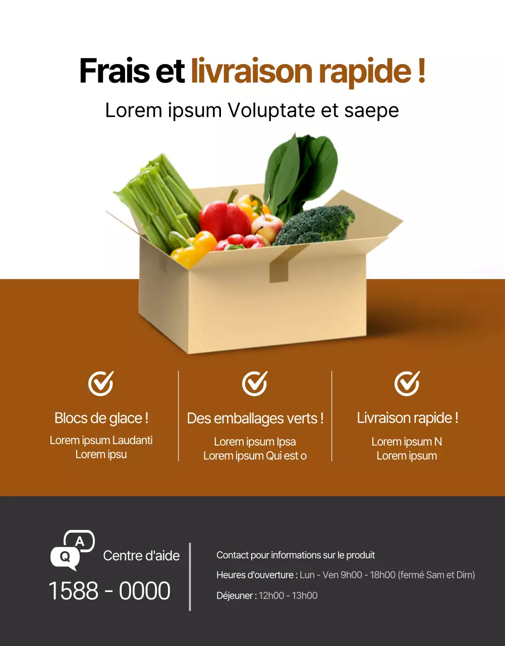 Page de détail de Brown's Diet Chicken Breasts