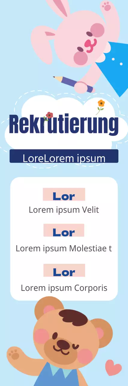 Annahme von Bewerbungen