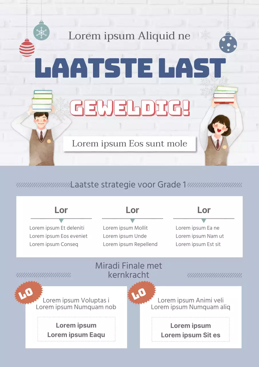 Een laatste zetje voor de toppositie