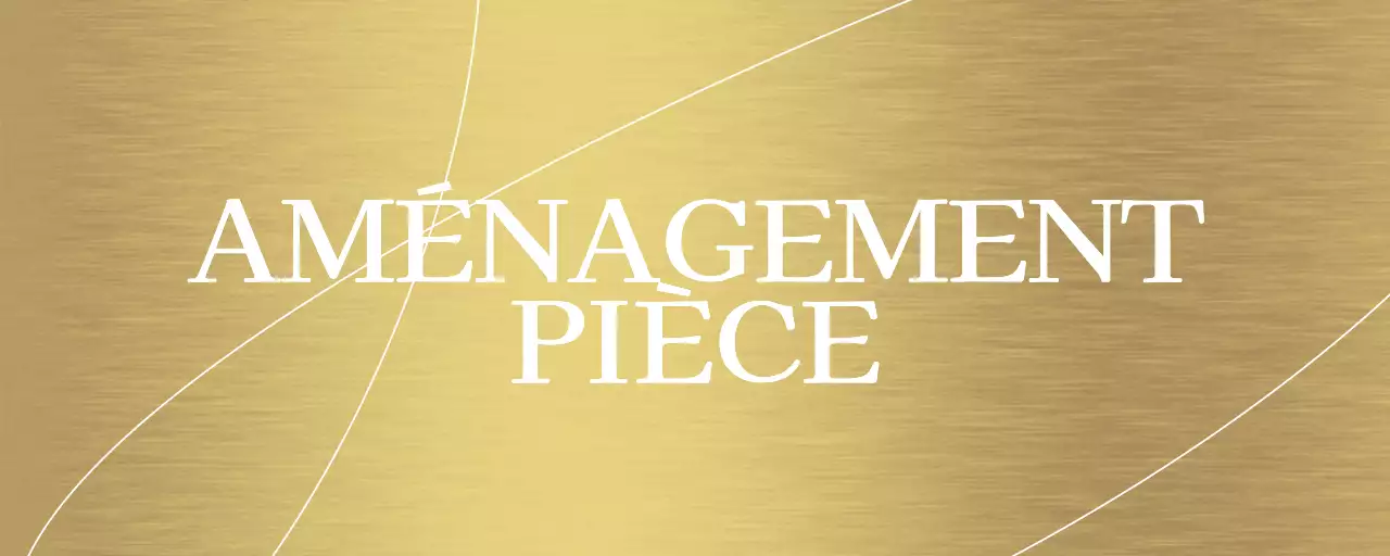 Nom de lieu d'un magasin de vêtements avec des lignes courbes blanches et accentuées