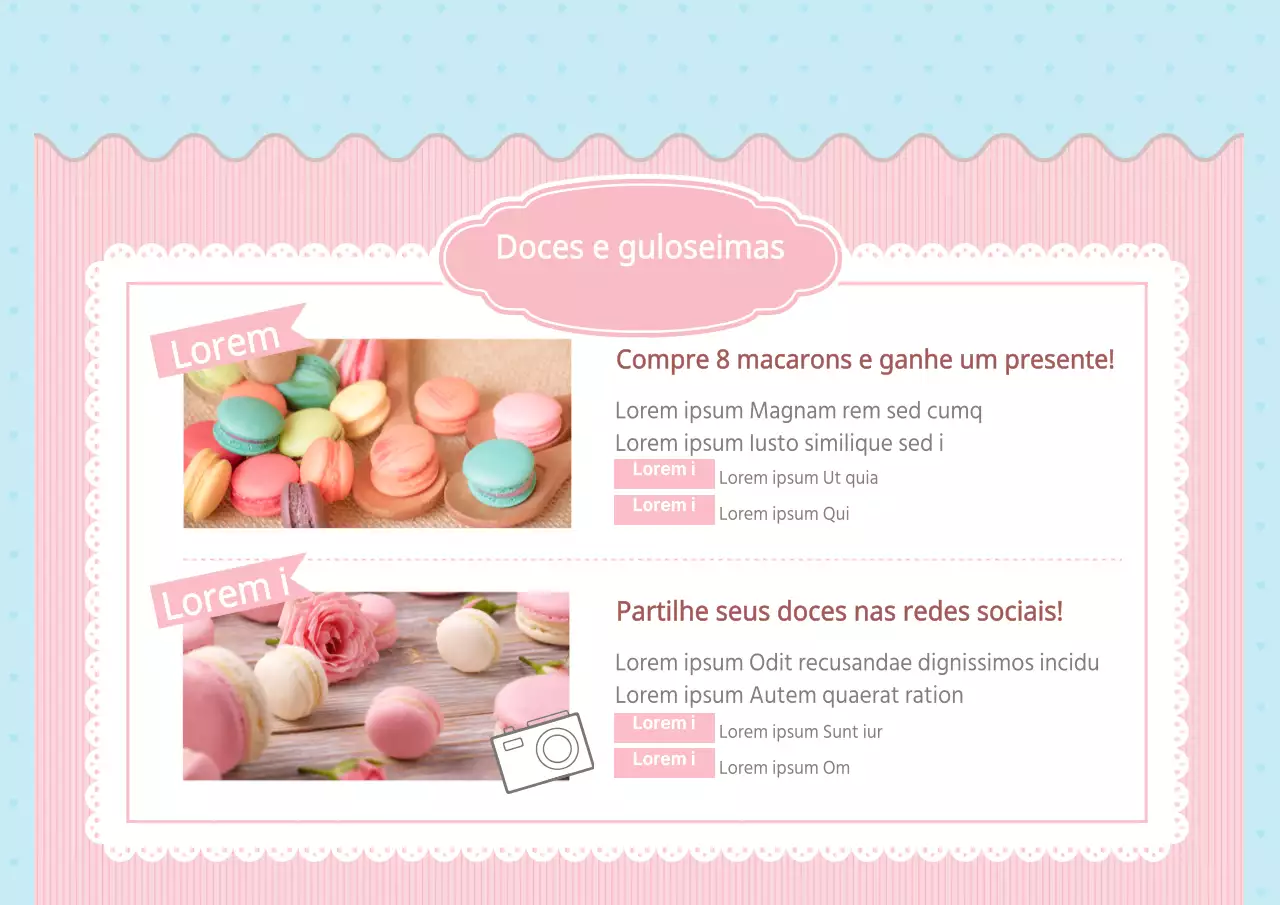 Doces e guloseimas