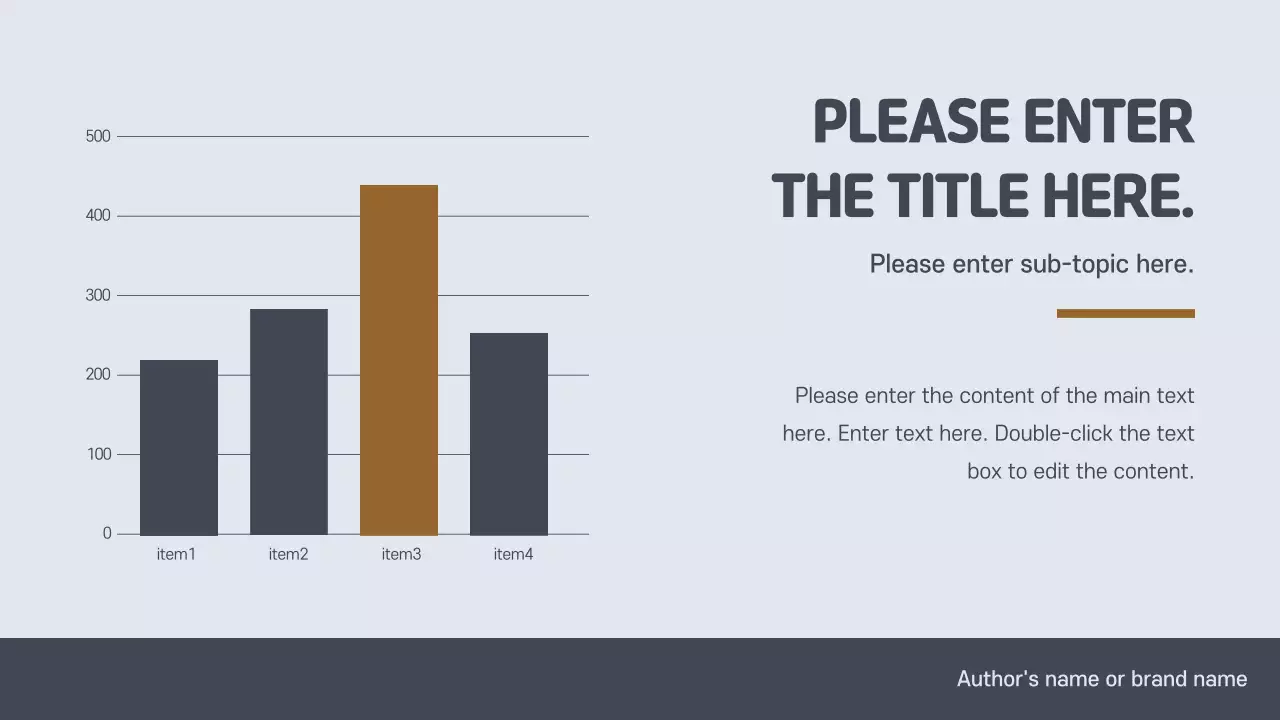 Grey Minimal Analytics Report Infographic
