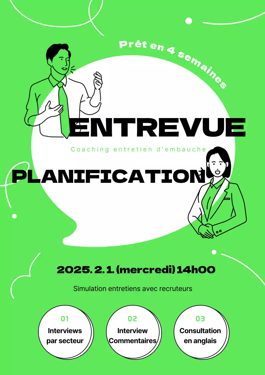 Illustration linéaire simple avec un concept de communication vert citron et blanc pour promouvoir le programme d'entretien.