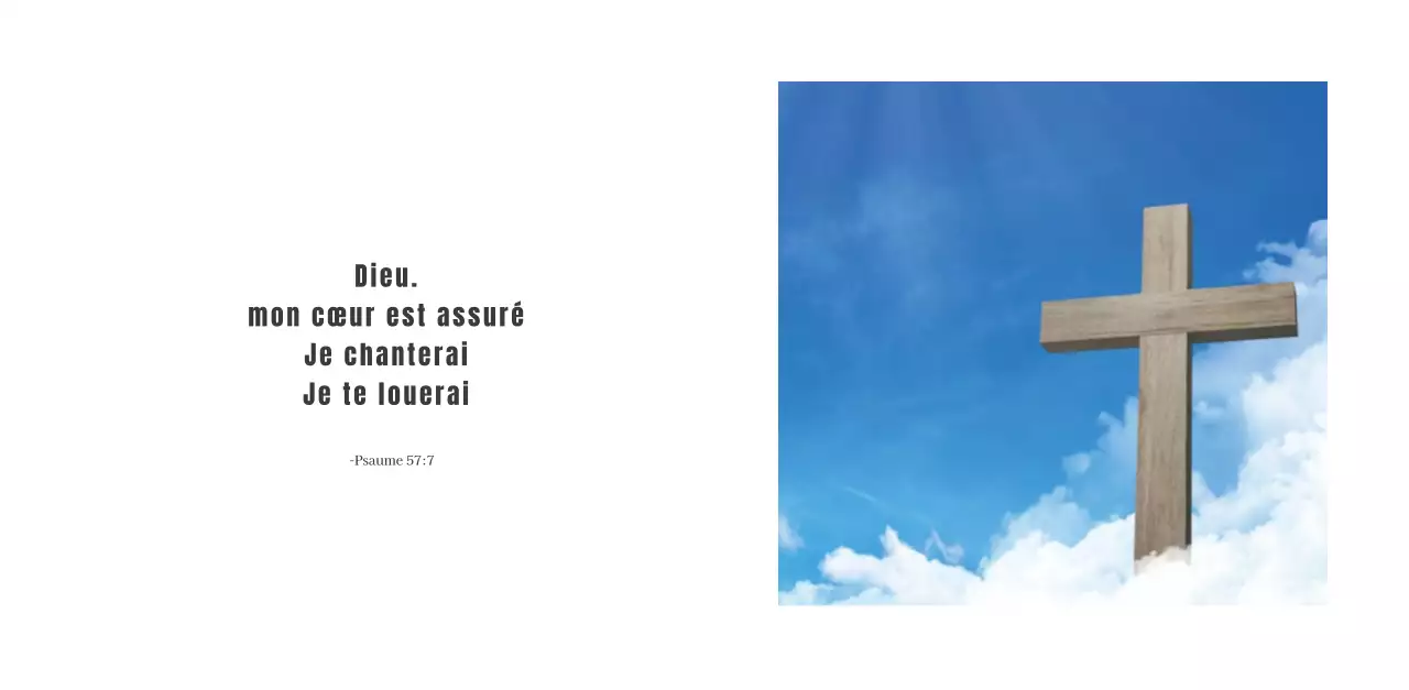 Calendrier avec des images édifiantes de l'église