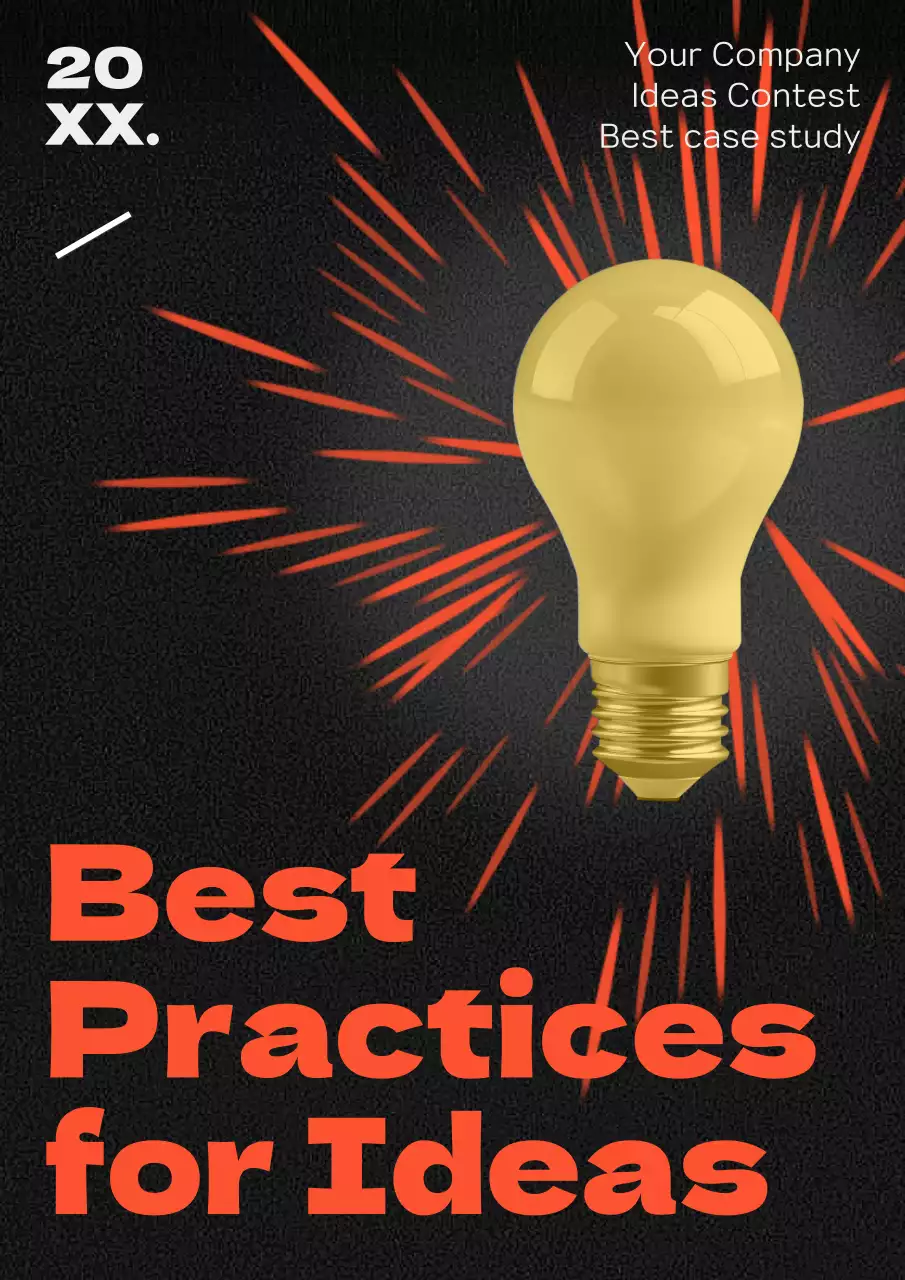 블랙 모던 아이디어 가이드 북 커버