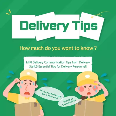 Green Simple Delivery Guide Social Media Post