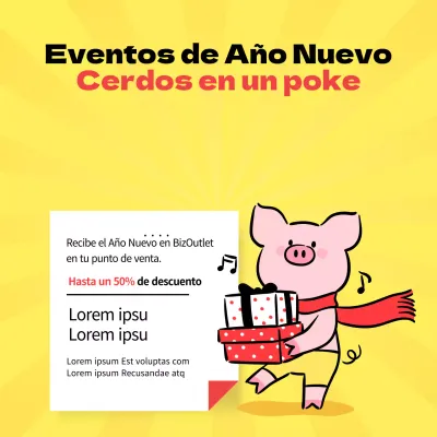 Disfrute del cerdo