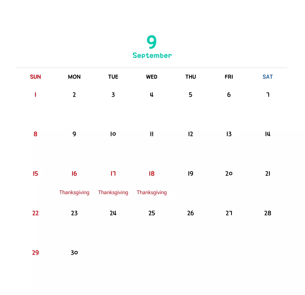 Lịch năm mới với hình ảnh minh họa dễ thương