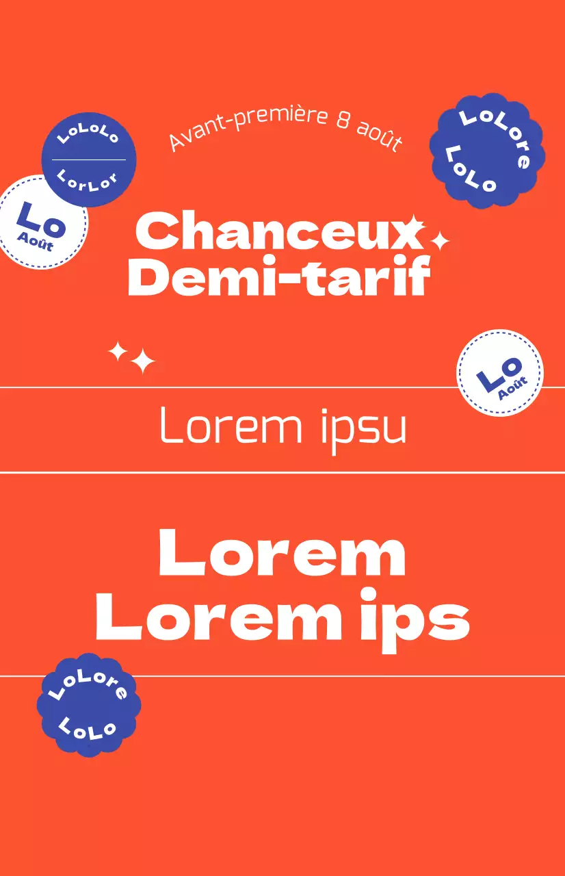 Promotion des réductions avec un arrière-plan en rouge gras