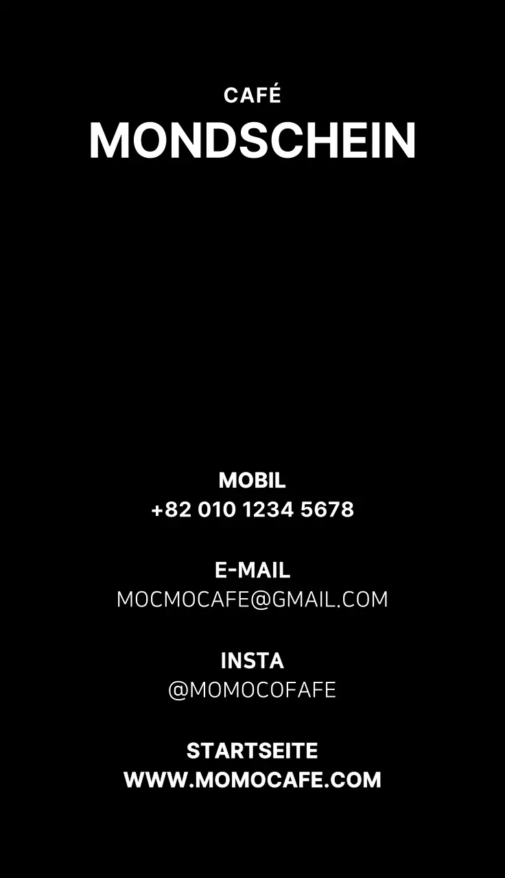 Kaffee Illustration Einfache Kaffee-Illustration Visitenkarte für Cafe