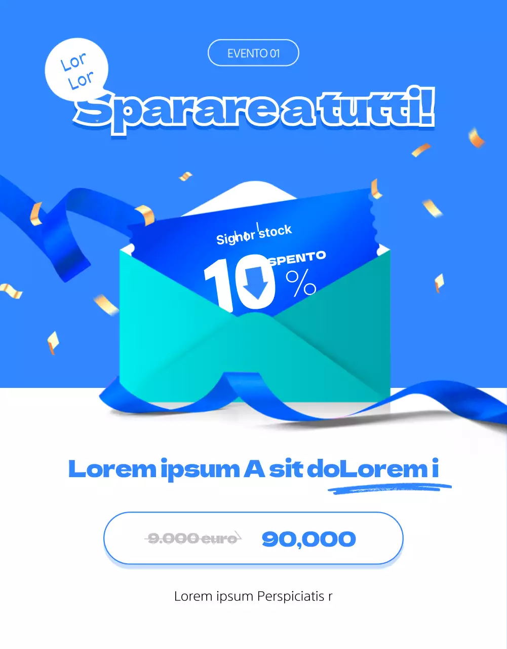 Tema di concetto pulito sugli strumenti finanziari con illustrazioni 3D blu