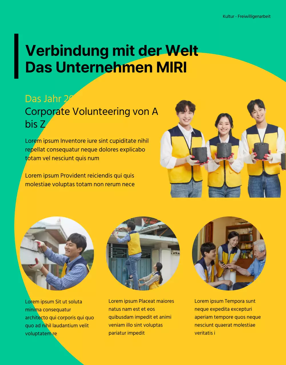 Bunter Newsletter zur Unternehmenskultur
