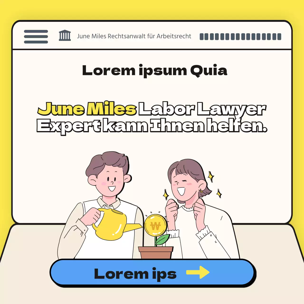 Die gelbe und andere diesjährige Gehaltsverhandlungskarte für ArbeitsrechtlerNews