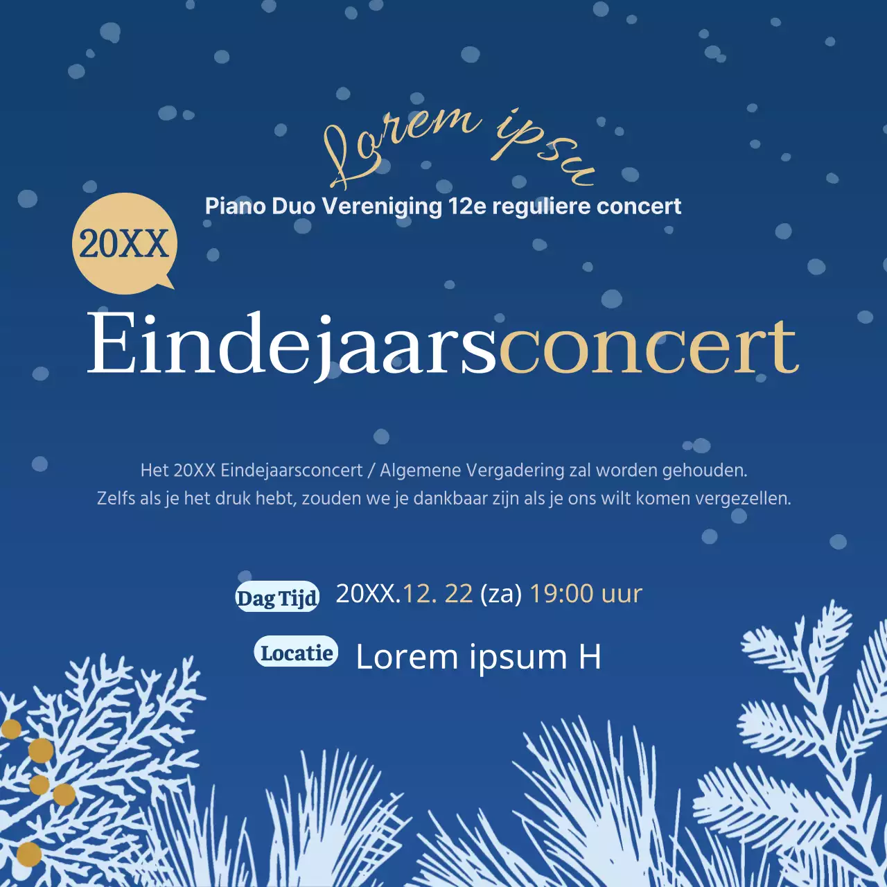 Eindejaarsconcert