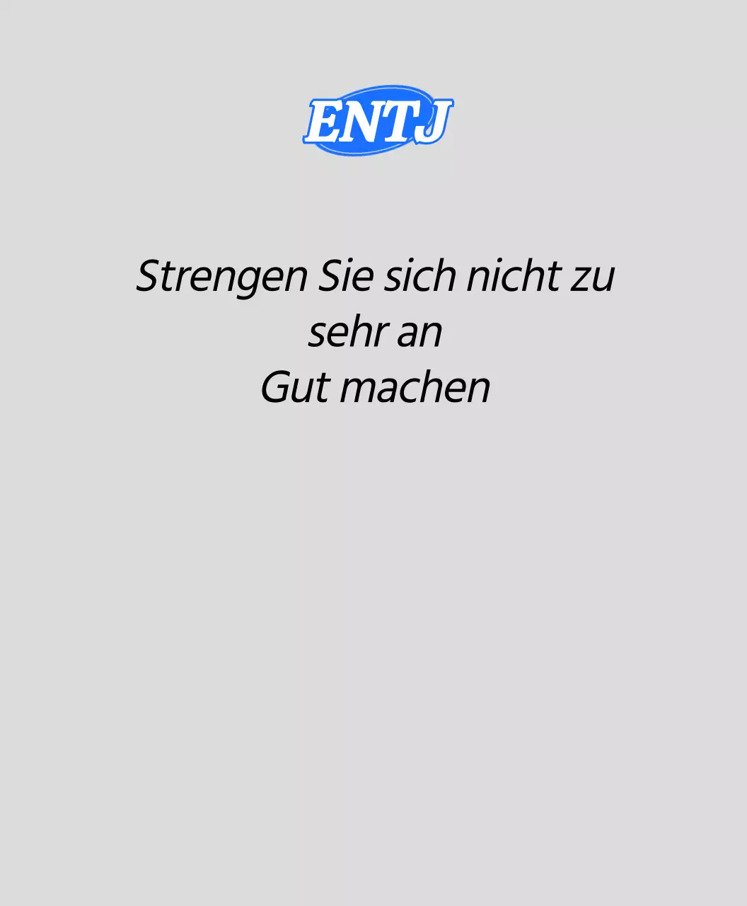 MBTI-Persönlichkeitsausdrücke in verschiedenen Farben