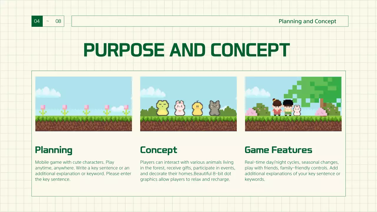 Green Retro Game Pitch Presentation