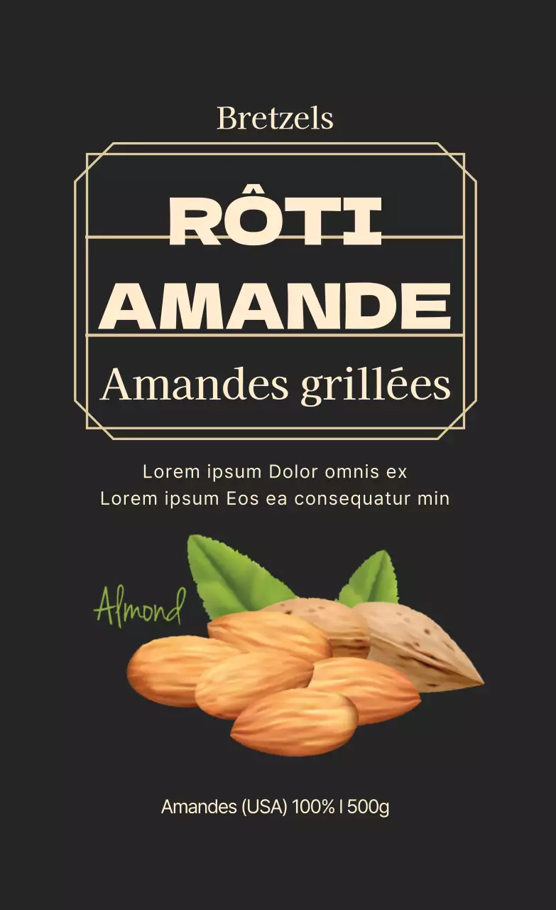 Amandes grillées