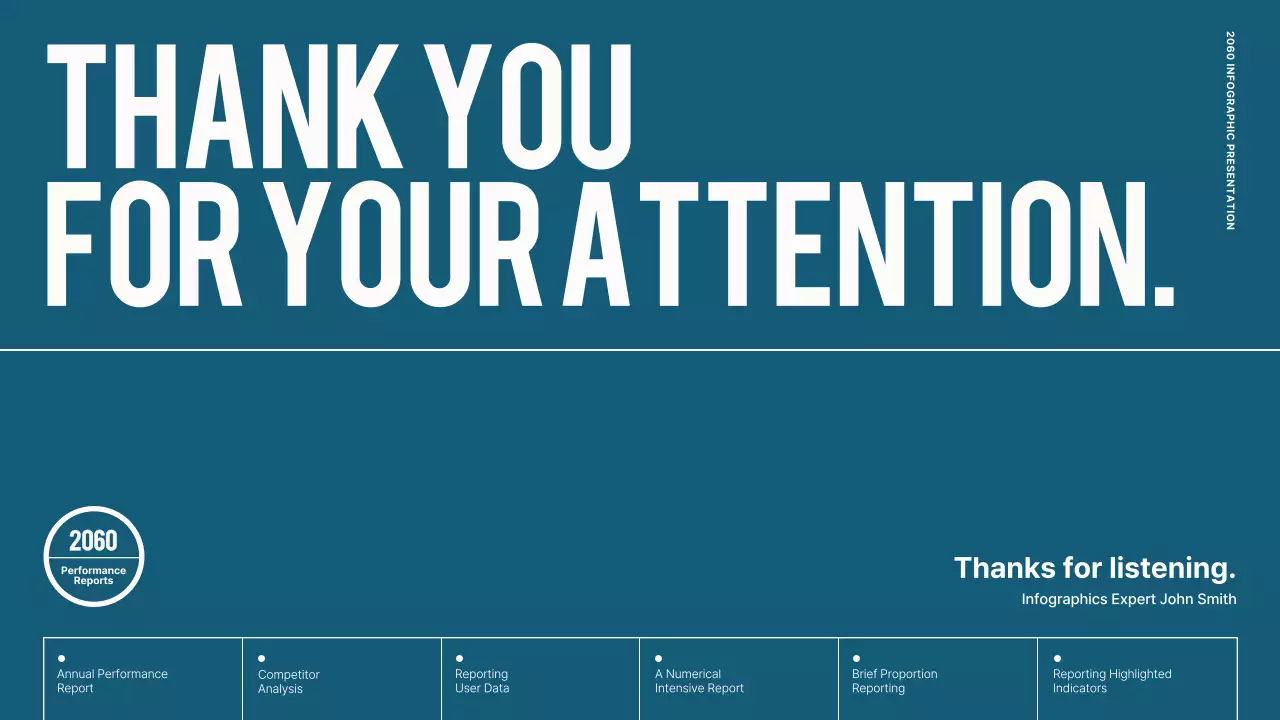 블루색상의 인포그래픽을 활용한 깔끔하고 심플한 데이터보고서