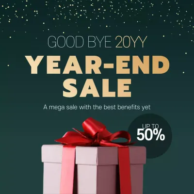 A clean, green holiday sale
