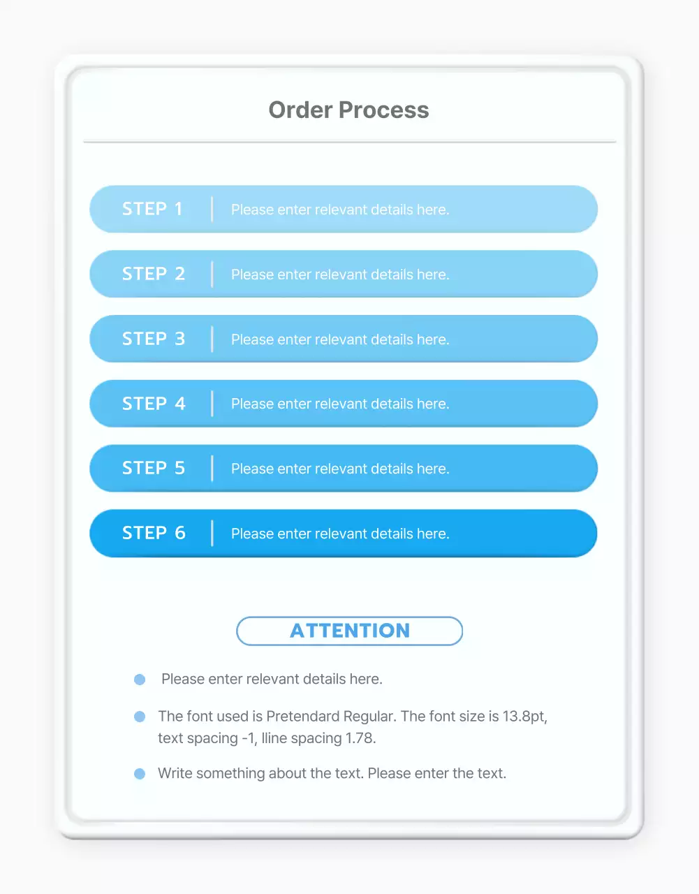 How to use the light blue default style for shopping malls