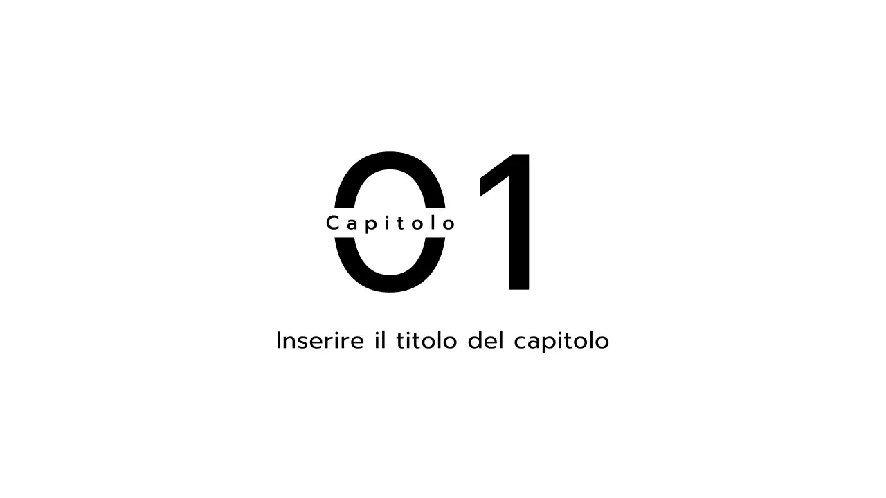 Presentazioni in bianco e nero