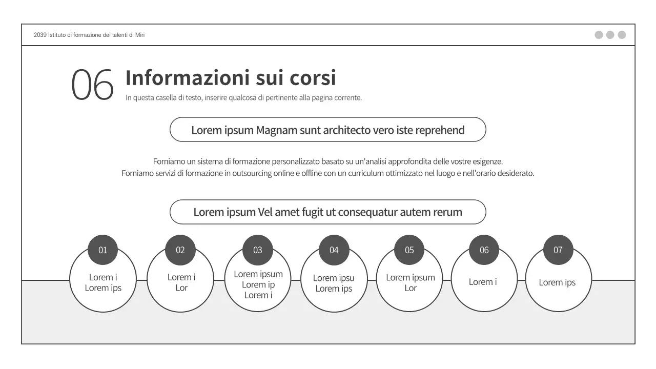 Proposta di programma di formazione aziendale personalizzato proposta commerciale PPT by Grayton