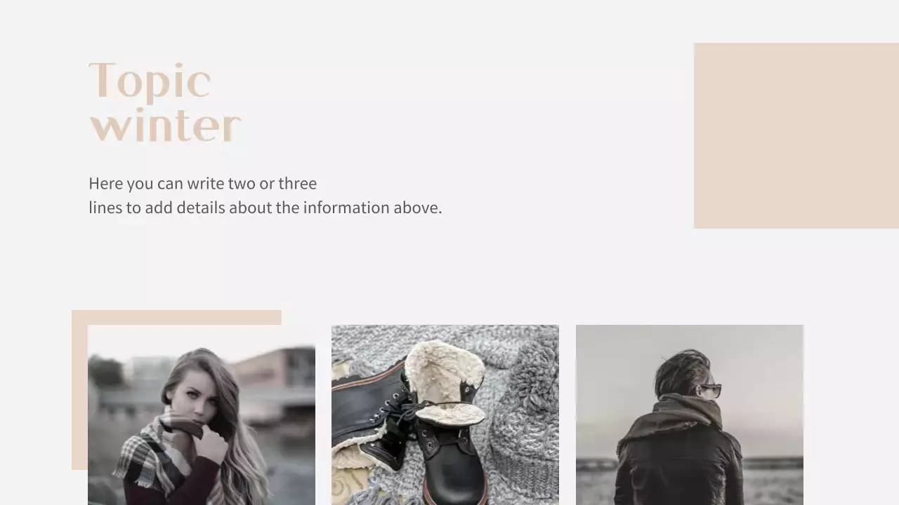 Design for school presentations