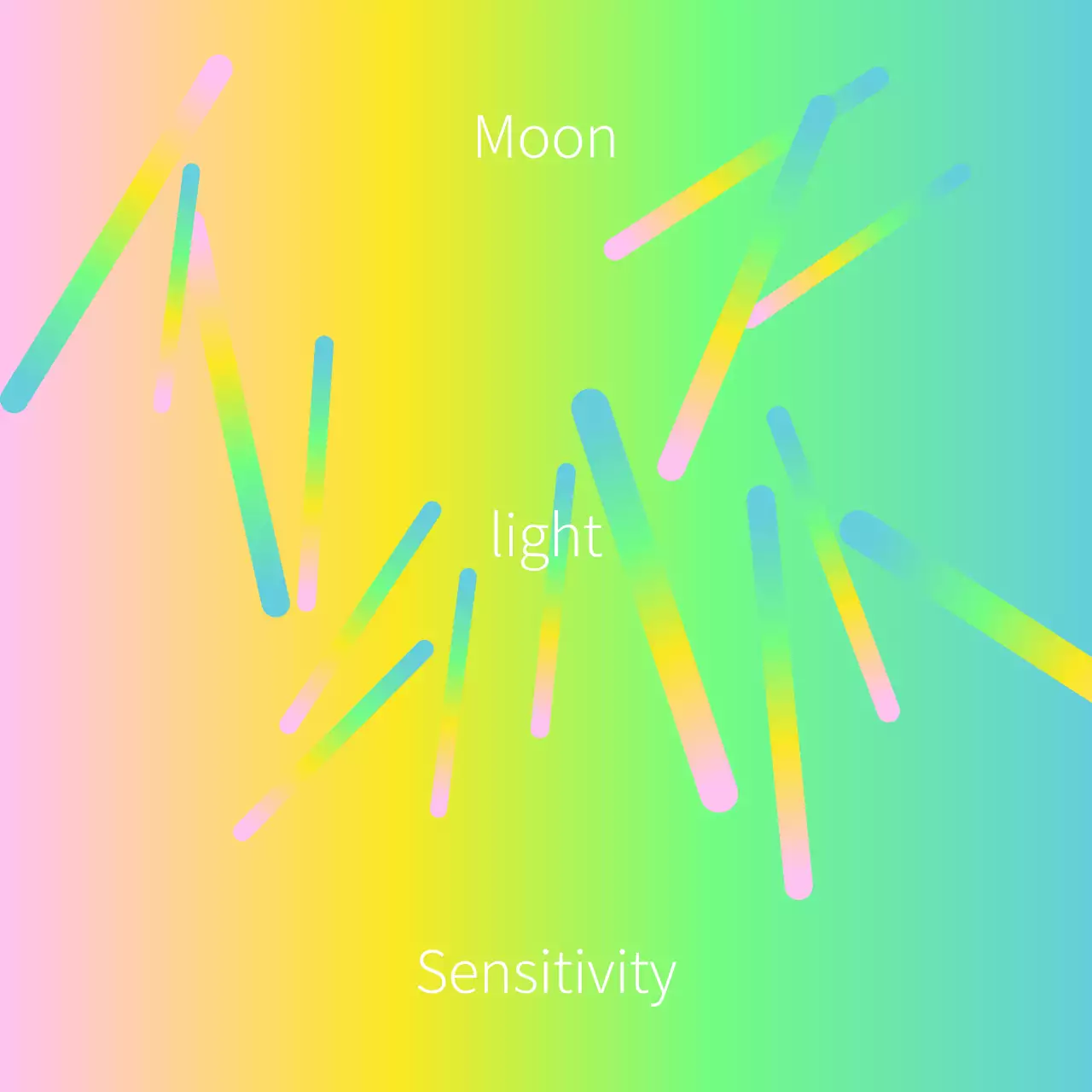 カラフル モダン アート ポスター SNS投稿 正方形