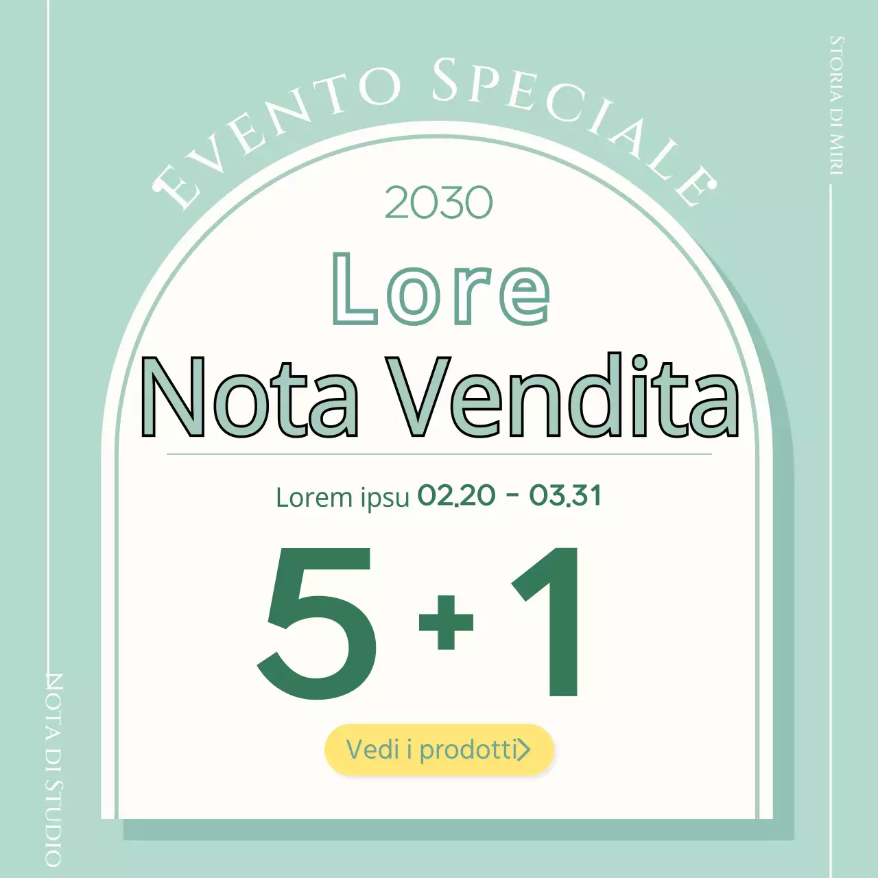 Quaderni illustrati alla menta in vendita