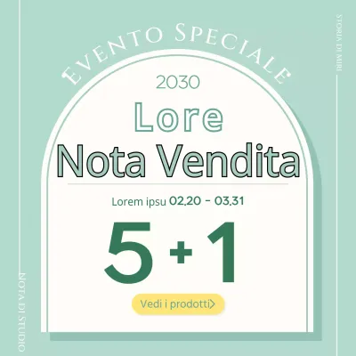 Quaderni illustrati alla menta in vendita